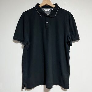 Calvin Klein Black Polo Shirt - Body Fit - Men’s Size L